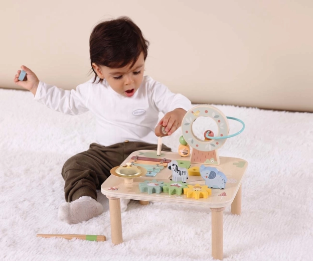 Stable Table in Pastel Colours