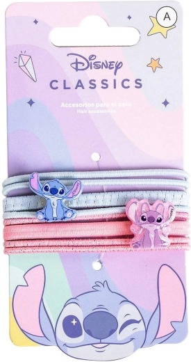 Disney Lilo & Stitch (Stitch) plaukų gumyčių rinkinys – 8 vnt.