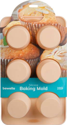 Silicone muffin mold