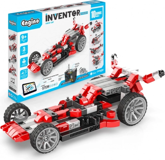 Engino Inventor motorinis lenktyninis automobilis – 10 modelių