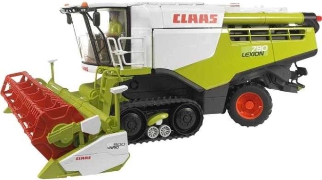 Didelis kombainas CLAAS Lexion 780 – vaikiškas modelis su veikiančiais priedais