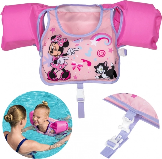 Vaikiška plaukimo liemenė su rankovėmis Minnie Mouse 3–6 metų