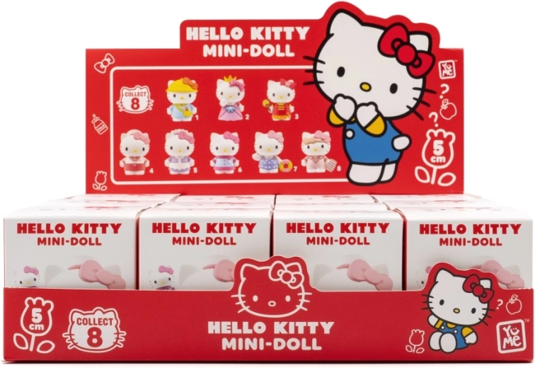 HELLO KITTY collectible dress-up minifigure 5 cm