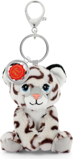 Keeleco snow leopard bag charm 12 cm