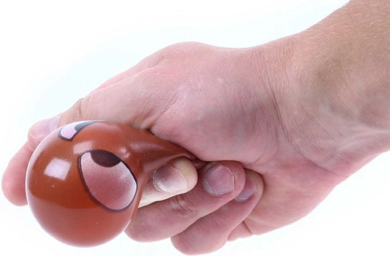 Soft squeezable anti-stress material