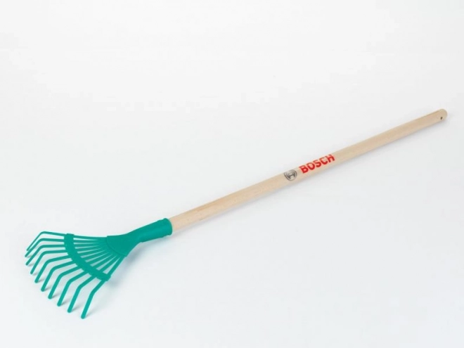 Bosch sodo grėblys su mediniu kotu