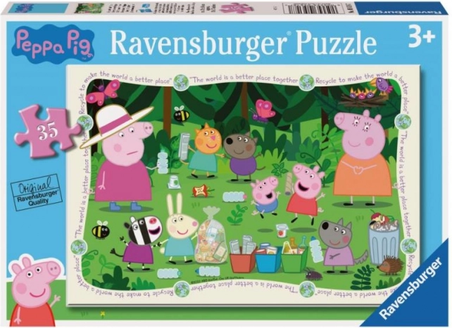 Dėlionė 35 detalių Peppa Pig