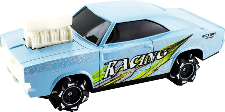 RC car with remote control 23 cm – Blue