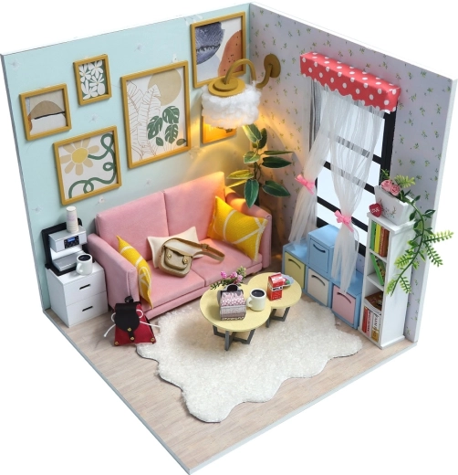 Miniatiūrinis namelis – svetainė „Saulės spindulys“ (2KIDS TOYS)