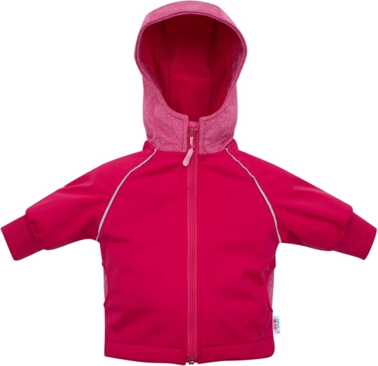 Rožinė softshell kūdikių striukė 98