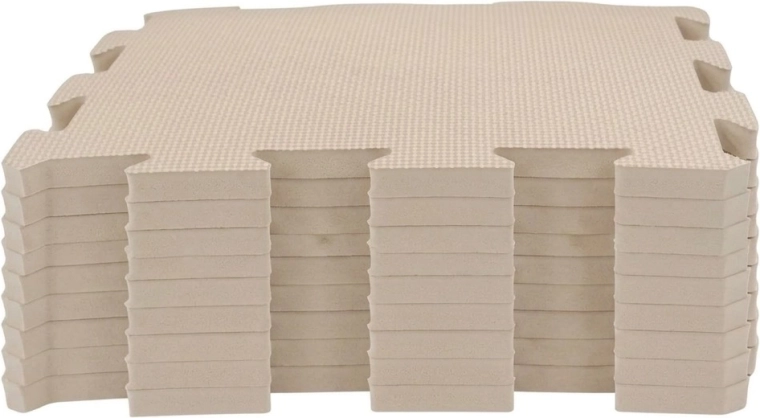 NIDO NIDO NIDO putplasčio žaidimų kilimėlis dėlionė Sandstone (9 dalys)