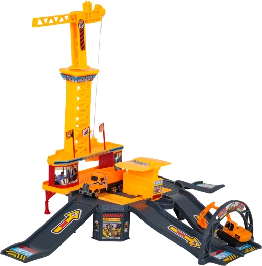 Functional hand-operated crane