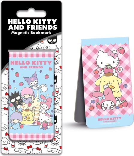Hello Kitty magnetinė knygos žymė mėlyna – 1 vnt.