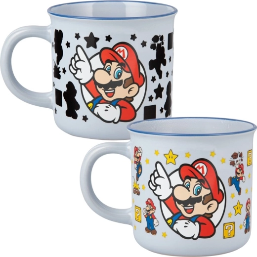 Nintendo Super Mario keraminis spalvą keičiantis puodelis „Mario“
