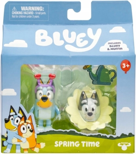 Figūrėlių rinkinys BLUEY – pavasarinis 2 vnt. paketas