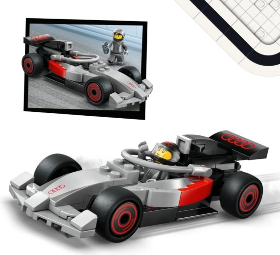 Autentiškas AUDI F1 bolidas