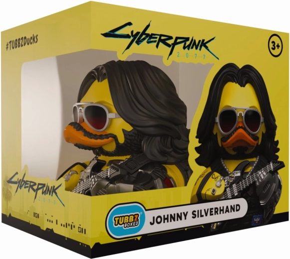 Tubbz ančiukas CYBERPUNK 2077 – Johnny Silverhand kolekcinė figūrėlė