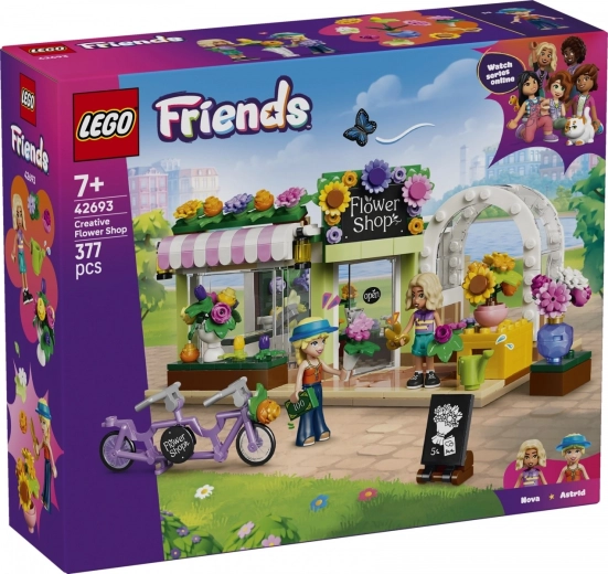 LEGO Friends kūrybiška gėlių parduotuvė