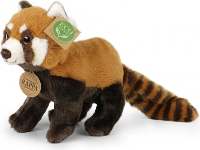 Raudonoji pliušinė panda 20 cm iš Rappa
