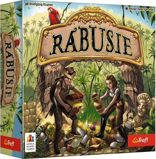 Rabusie – a family card game about sharing treasures