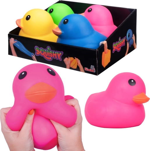 Simba Pink Antistress Squeeze Duck Squishy 17 cm