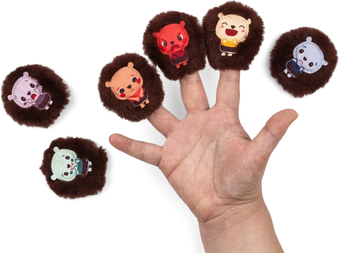 Soft finger puppets