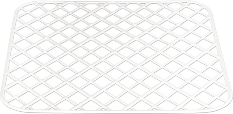 Kriauklės įdėklas 33 × 33 cm – plastikinės neslystančios grotelės, spalvų miksas