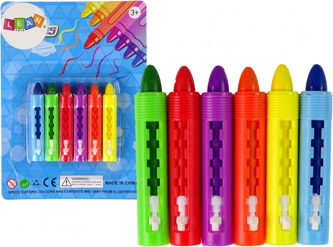 Set of Pastel Colored Pencils 6 pcs