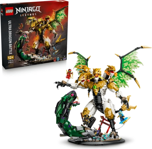 LEGO NINJAGO mūšis su ultrasmoku