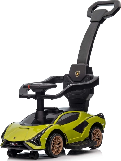 Vaikiška paspirtukė-balansinis 3in1 LAMBORGHINI Sián FKP 37, žalia
