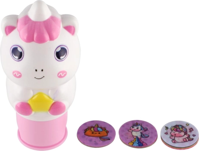 Interchangeable discs with magical designs