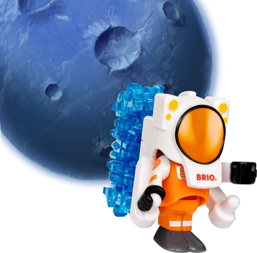 Astronaut with Magnetic Spacesuit