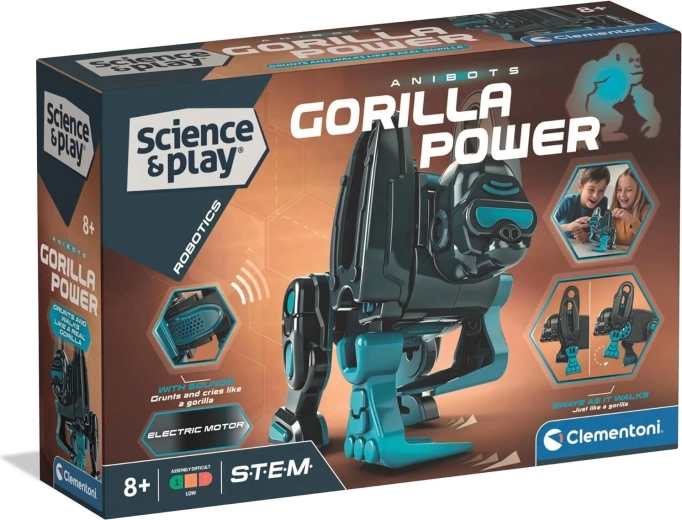 Clementoni Science & Play Robotics: robotinė gorila