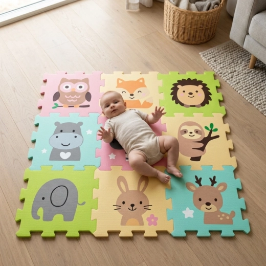 Soft surface for safe play