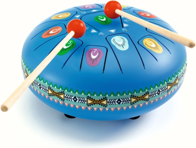 Soothing sound and color-coded notes