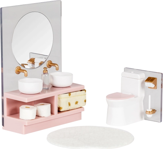 Lundby Bathroom Furniture for Dollhouses