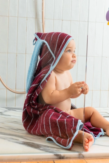 QUUT cotton hooded towel bunny 75 × 75 cm