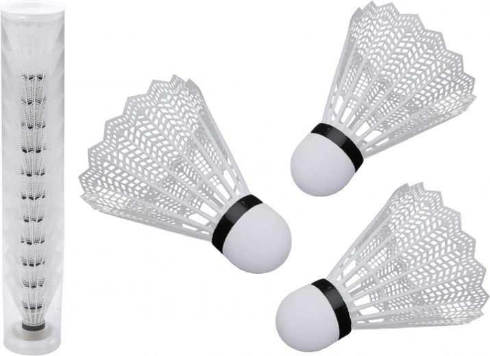 Badmintono kamuoliukų rinkinys, 12 vnt.