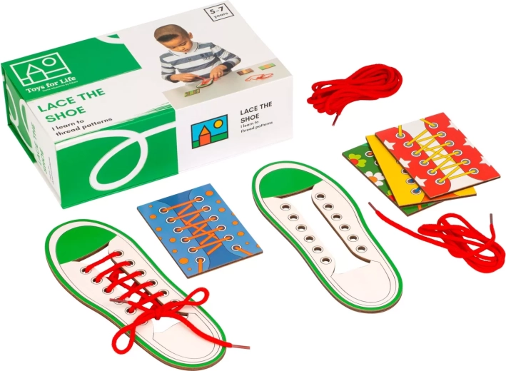 Toys for Life shoelace tying – lacing shoes