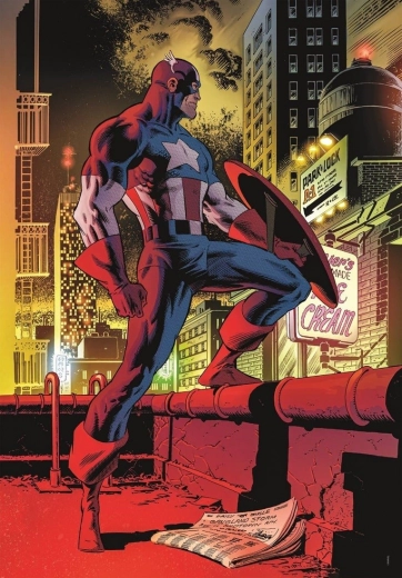 Clementoni dėlionė Marvel: Kapitonas Amerika 1000 dalių