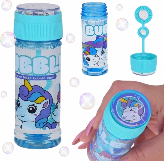 Muilo burbulai su vienaragiu 65 ml su labirinto žaidimu dangtelyje