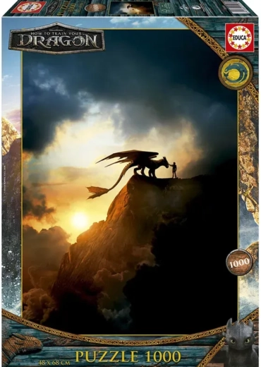 Educa puzzle How to Train Your Dragon 1000 pieces