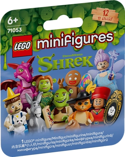 LEGO minifigūrėlės Shrek – paslaptingas maišelis (blind box) – 1 vnt.