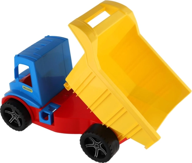 Dump bed for realistic play