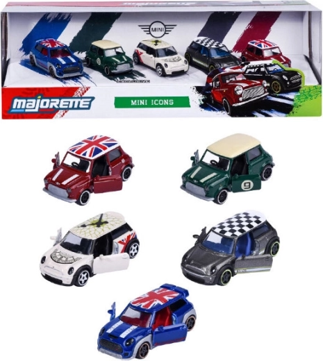 Majorette MINI automobilių modeliai – 5 vnt.