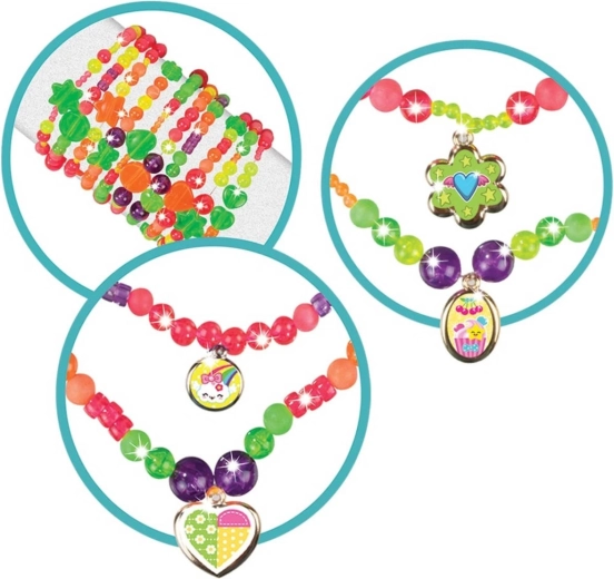 Making bracelets and necklaces according to imagination