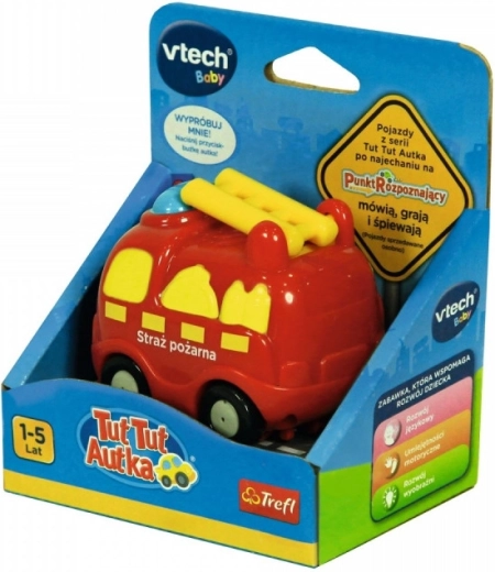 Interaktyvus gaisrinės automobilis VTECH Tut Tut mašinėlės su šviesomis ir garsais