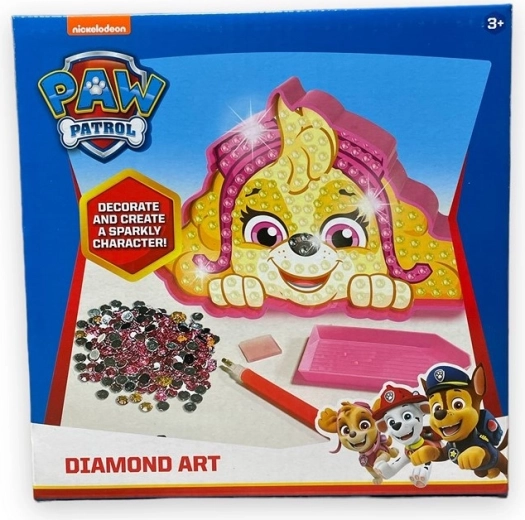 Diamond painting Paw Patrol – Skye 18 × 18 cm