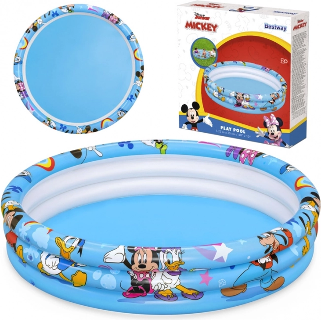 Pripučiamas vaikiškas baseinėlis 122 cm MICKEY & FRIENDS nuo Bestway