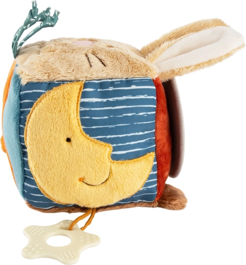 Teether for the teething period and practical attachment